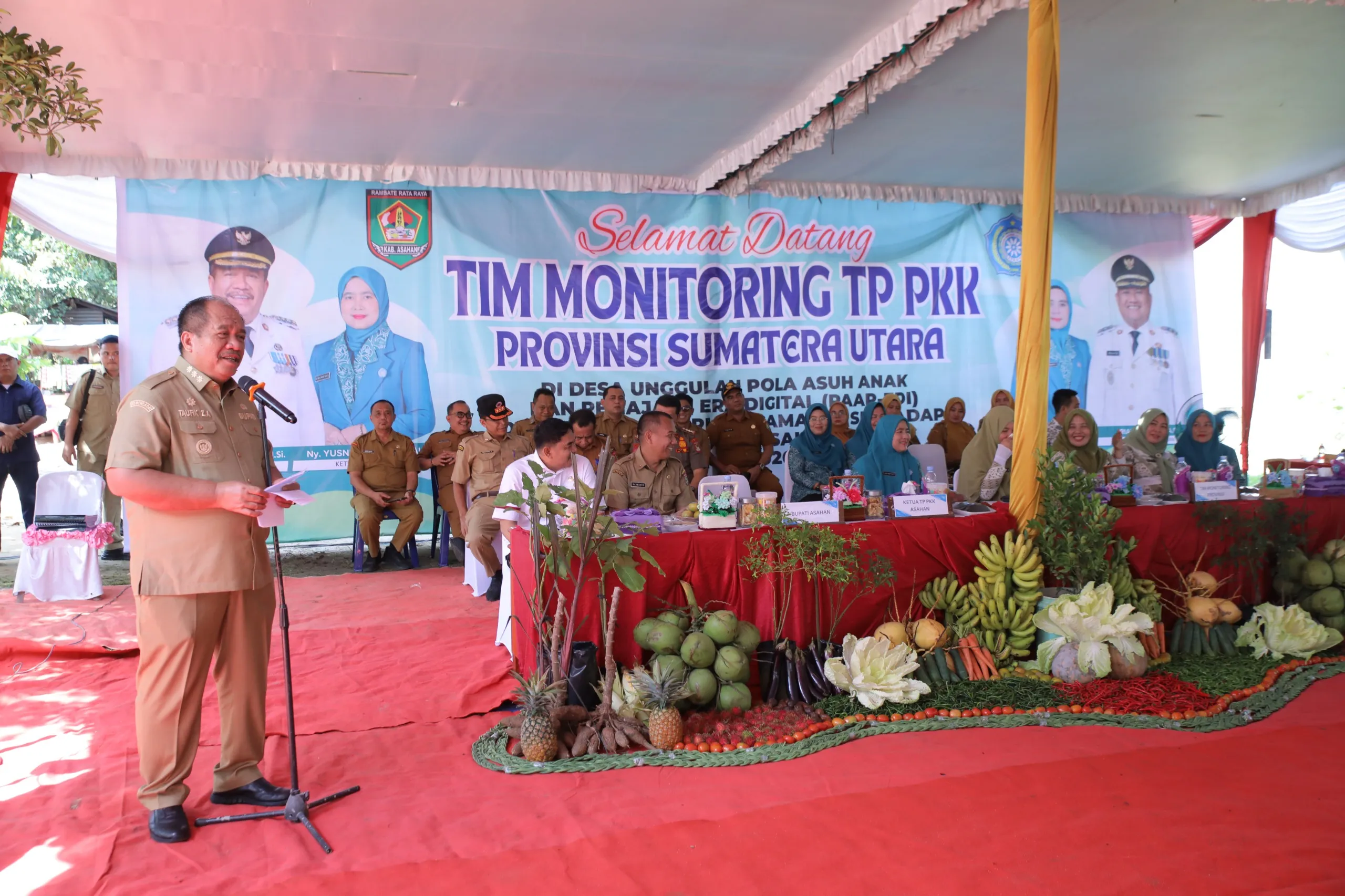 Pemkab Asahan Sambut Kunjungan Tim Monitoring TP PKK Provinsi Sumatera Utara