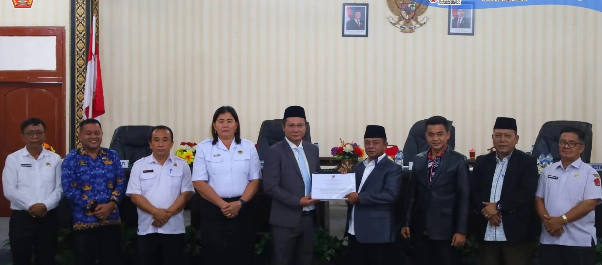 Bupati Nias Barat Sampaikan Nota Pengantar Dalam Rapat Paripurna DPRD, Usulkan 17 Ranperda