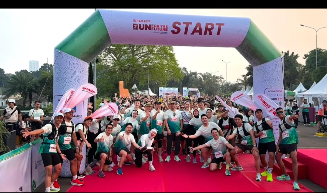 Rayakan 56 Tahun Di Indonesia, Sharp Sukses Gelar “Run for the Future”