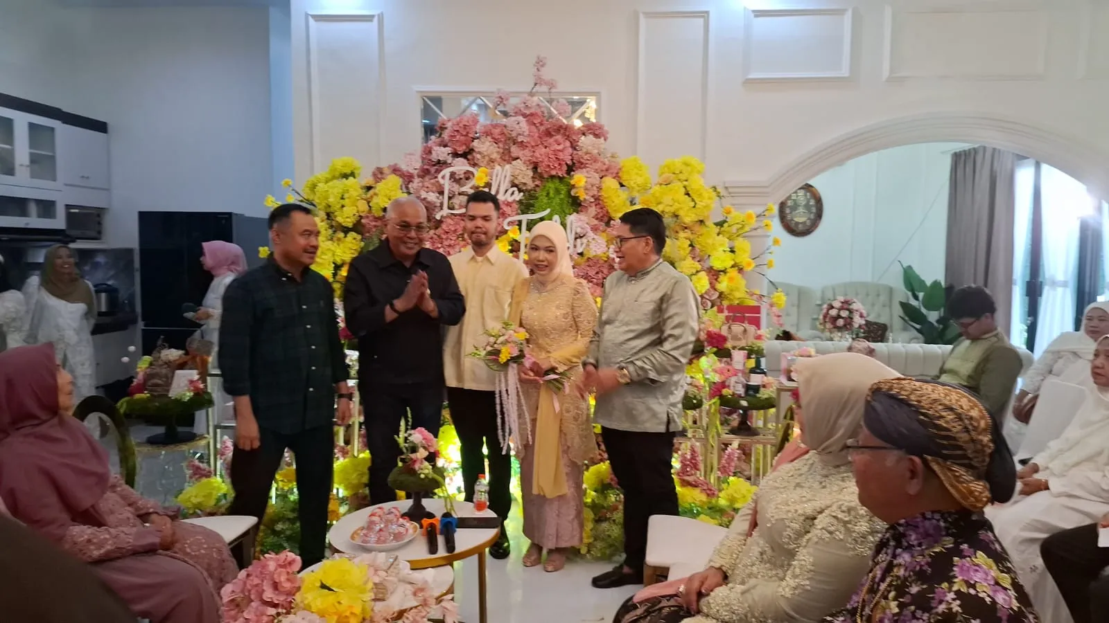 Fahdi Saidi Lubis Resmi Pinang Putri Ketua JMSI Sumut Rianto SH, MH