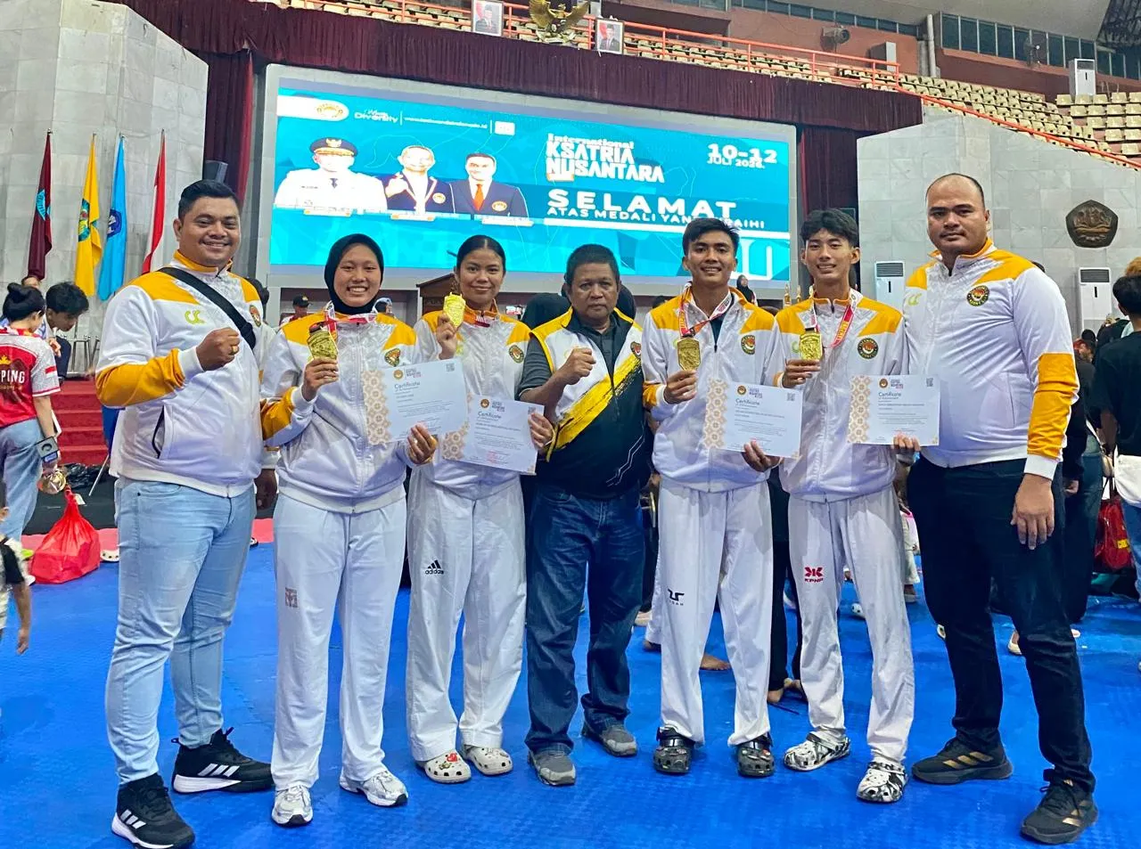 Boyong 4 Emas di Lampung, Taekwondo Sumut Dapat Wild Card Indonesia Open