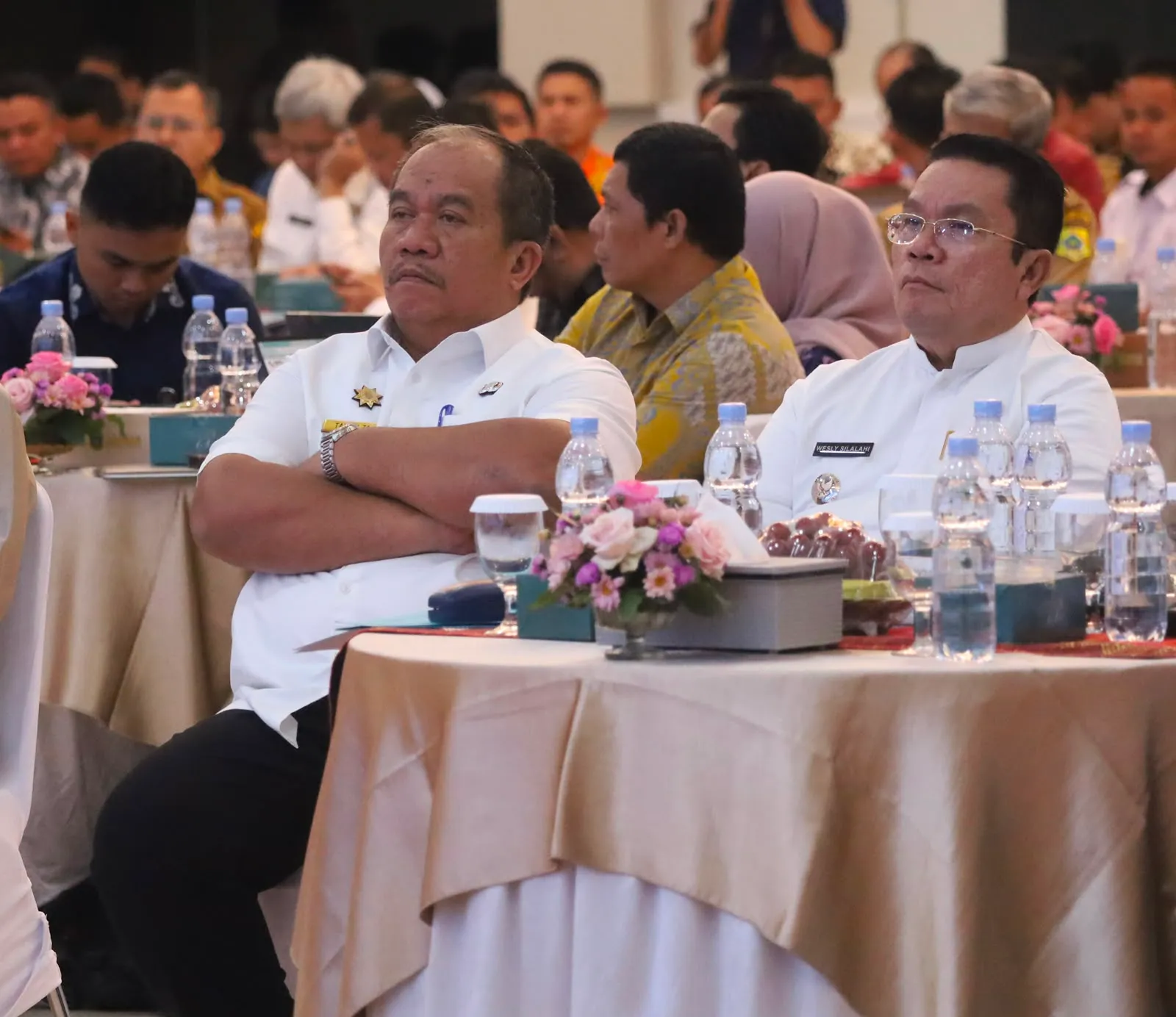 Bupati Asahan Hadiri Rakor Monitoring TKD 2026 di Aula Raja Inal Siregar