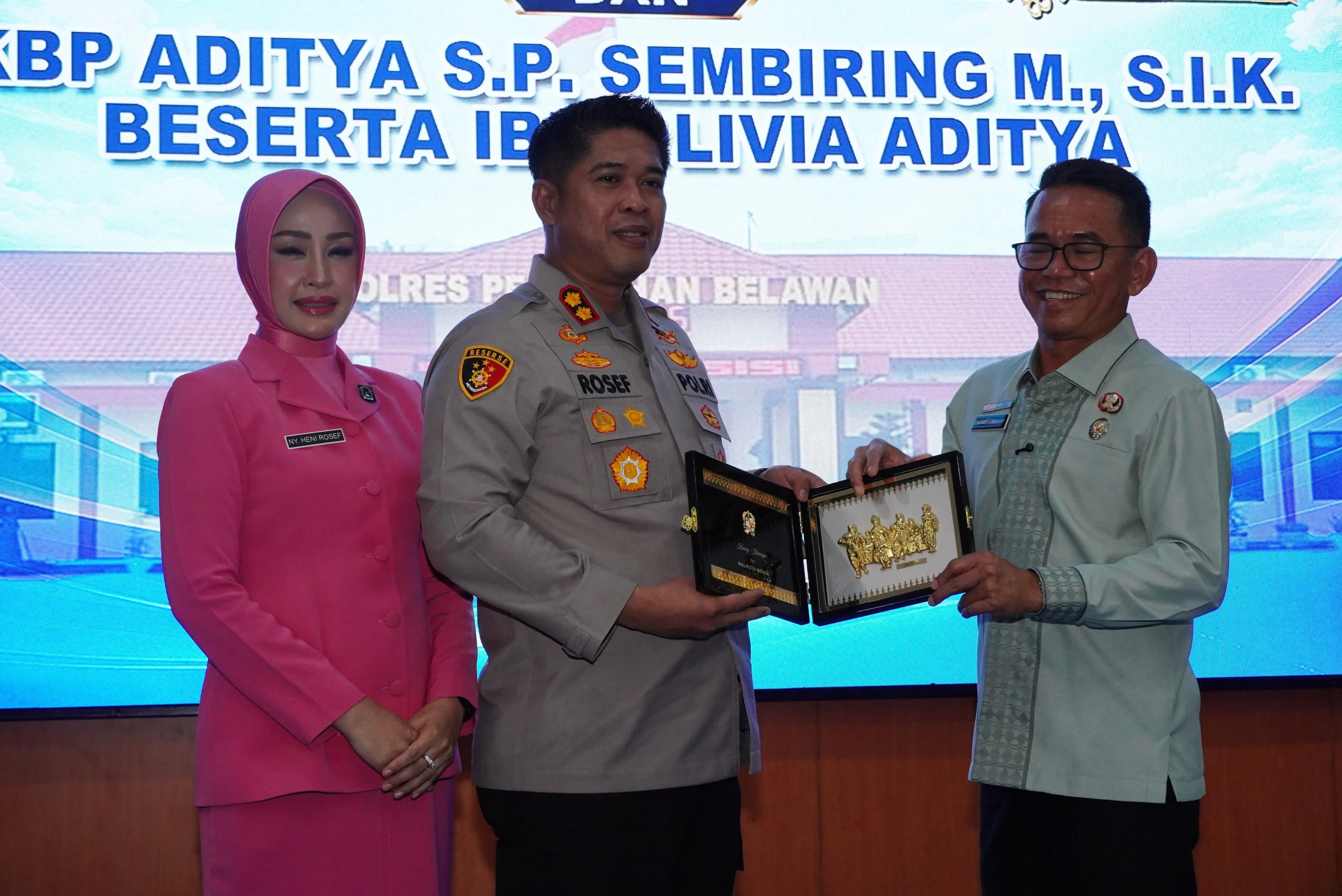 Wakil Wali Kota Medan Hadiri Pisah Sambut Kapolres Pelabuhan Belawan