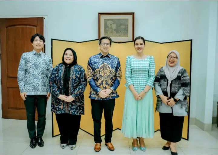Kahiyang Ayu Kunjungi Konjen Jepang, Perkenalkan Pesona Sumatera Utara