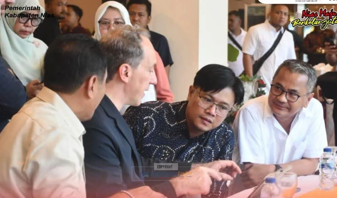 Bupati Nias Diskusi Strategis Bersama Gubernur Sumut dan Duta Besar Prancis