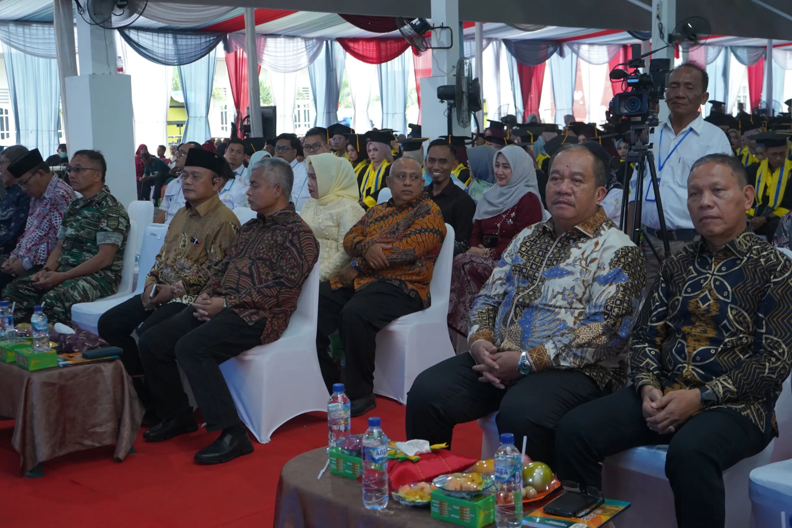 Bupati Asahan Hadiri Wisuda Sarjana Angkatan XXXVI Universitas Asahan