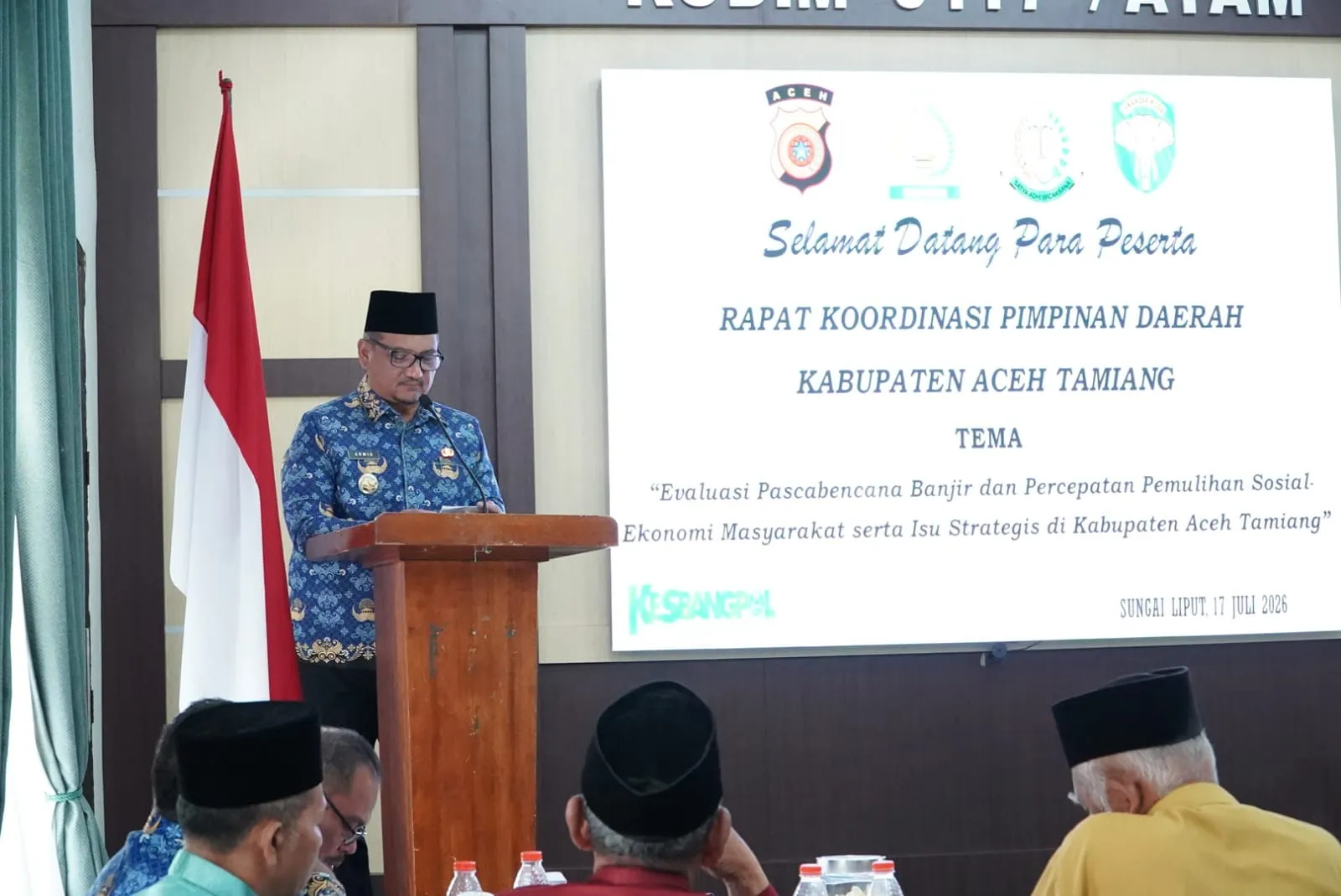 Bupati Aceh Tamiang Dan Forkopimda Perkuat Sinergi Pemulihan Pasca Bencana