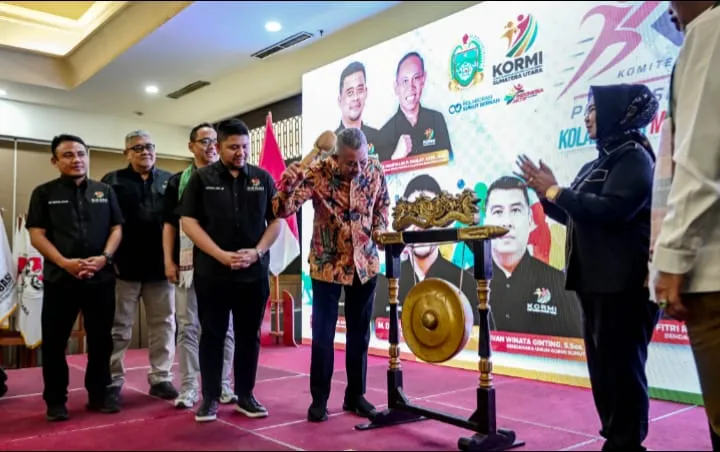 Pj Sekdaprovsu Ajak KORMI Perkuat Gerakan Indonesia Aktif Dan Semangat Sport for All