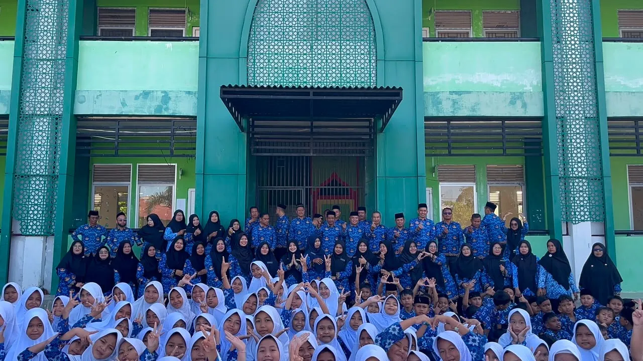 Kemenag Nagan Raya Ajak Wujudkan Madrasah Ramah Anak di Peringatan HAN ke-42