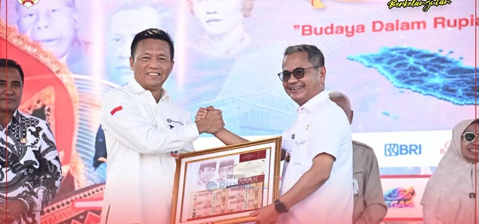 Bupati Nias Hadiri Pembukaan Program Jelajah Rupiah Kepulauan Nias Tahun 2026