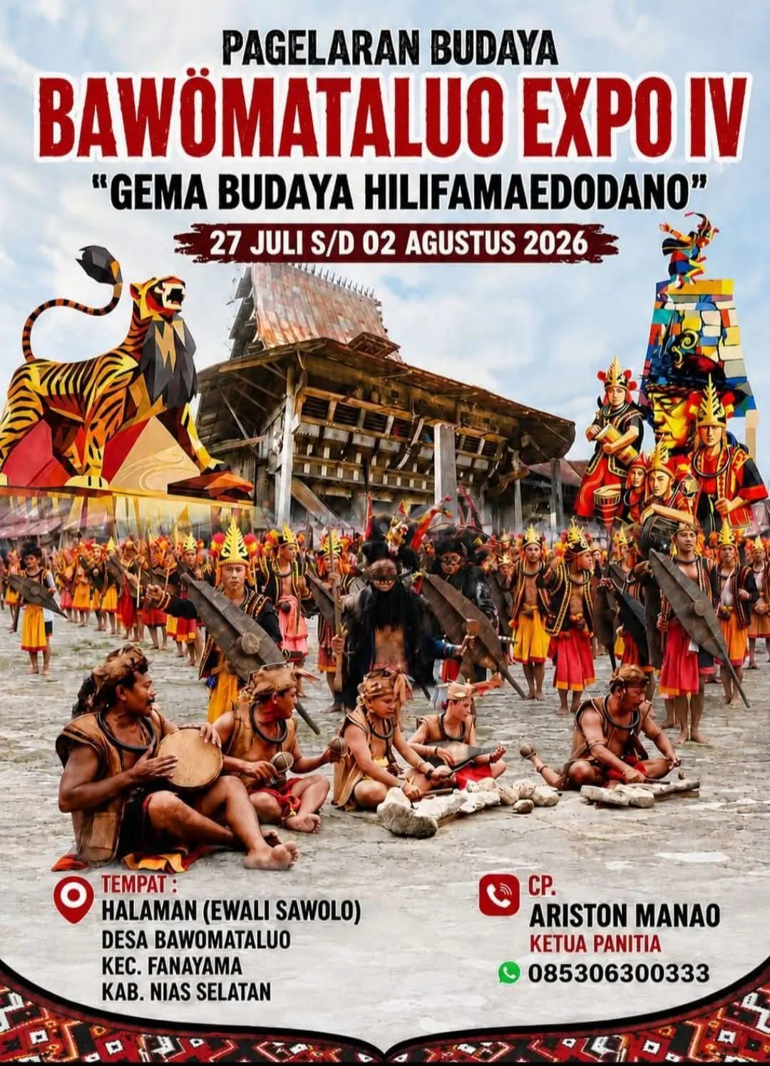 Desa Bawomataluo Diharapkan Menjadi Situs Warisan Dunia UNESCO