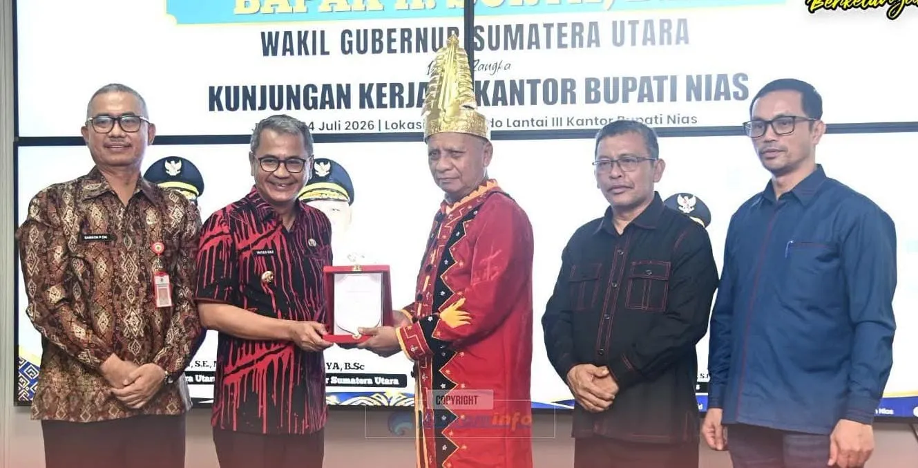 Selamat Datang Wakil Gubernur Sumut Di Kabupaten Nias