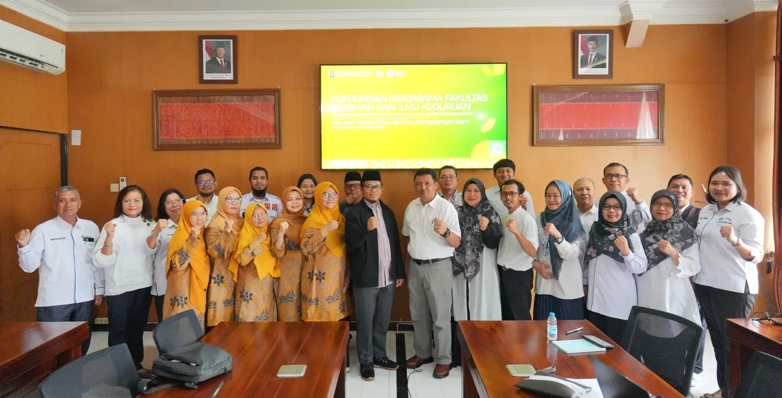 Perkuat Mutu Akademik, FTIK UIN Syahada Teken MoU Kurikulum OBE dengan FMIPA USU