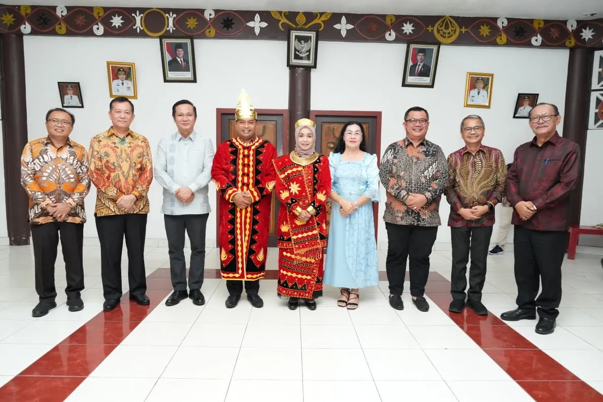 Wali Kota Gunungsitoli Hadiri Pisah Sambut Dandim 0213/Nias di Pendopo Bupati Nias