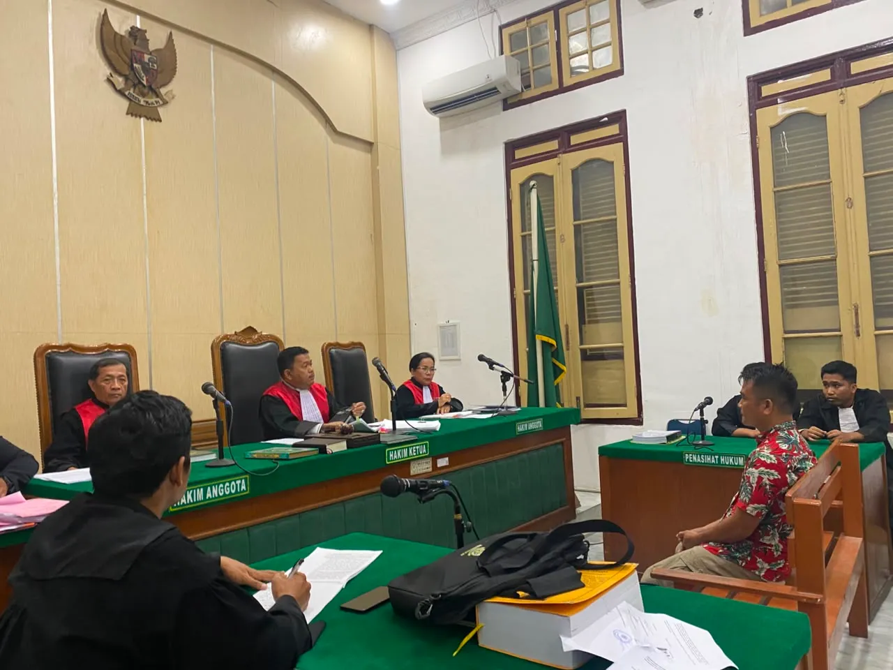 Selewengkan Dana Desa 2023, Tiga Perangkat Desa Tuhegeo II Gunungsitoli Divonis Penjara