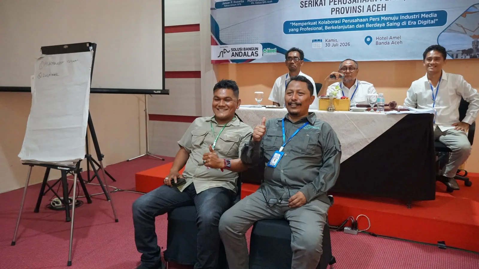 Musda III SPS Aceh: Mukhtaruddin Usman Terpilih Kembali Jadi Ketua