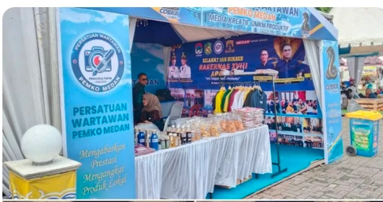 PWPM Ikut Bazar UMKM Ramaikan APEKSI XVIII Medan