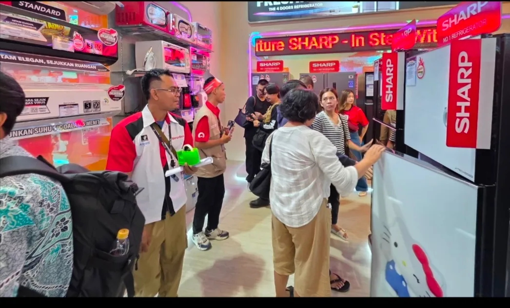 Sharp Optimistis Dongkrak Penjualan Lewat Ragam Promo Di Jakarta Fair 2026