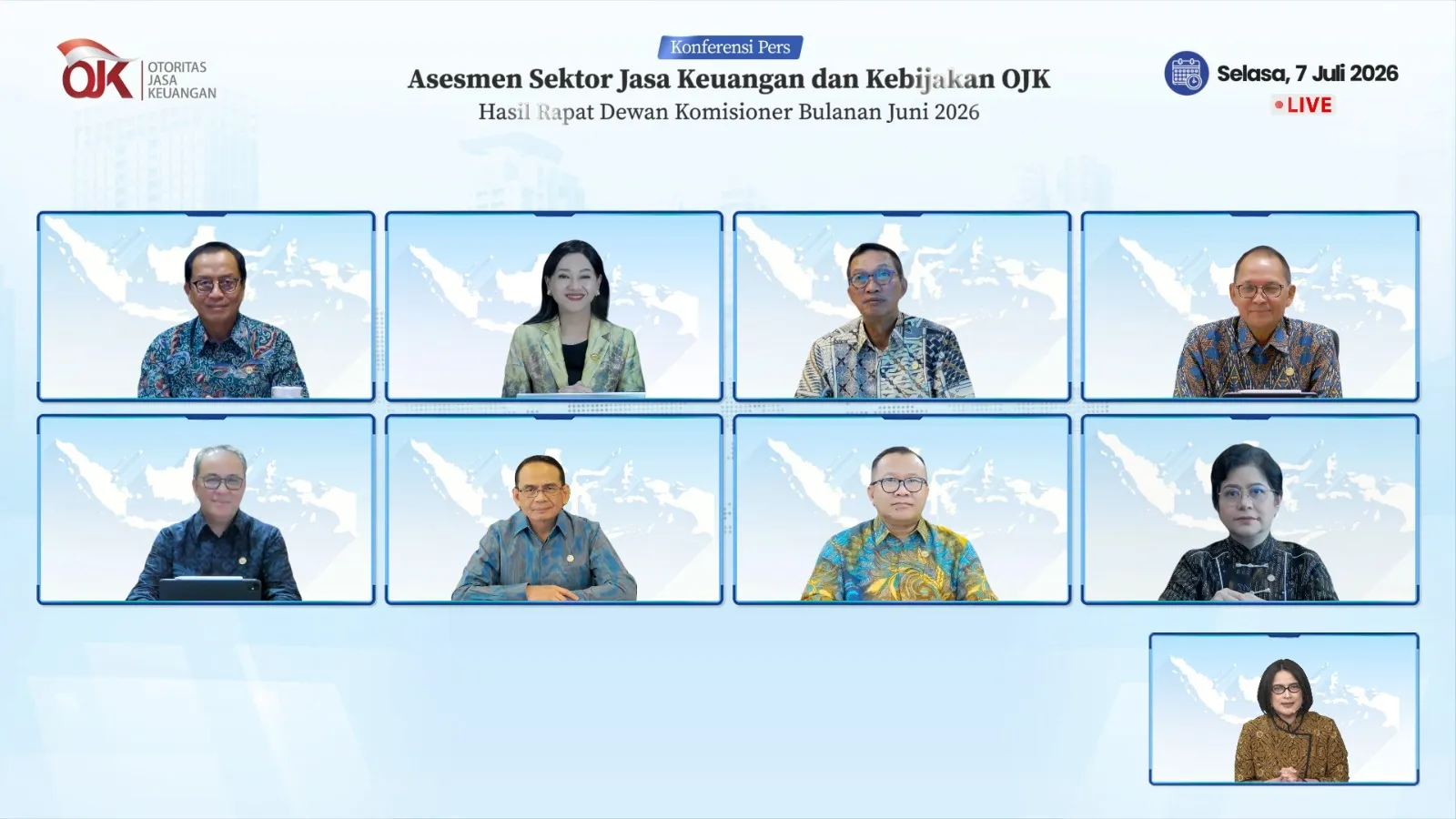 OJK: Kinerja Sektor Jasa Keuangan RI Terjaga