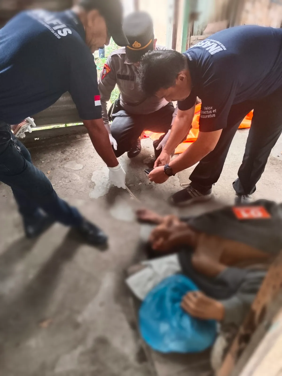 Mayat Seorang Pria Ditemukan Di Simpang Medan