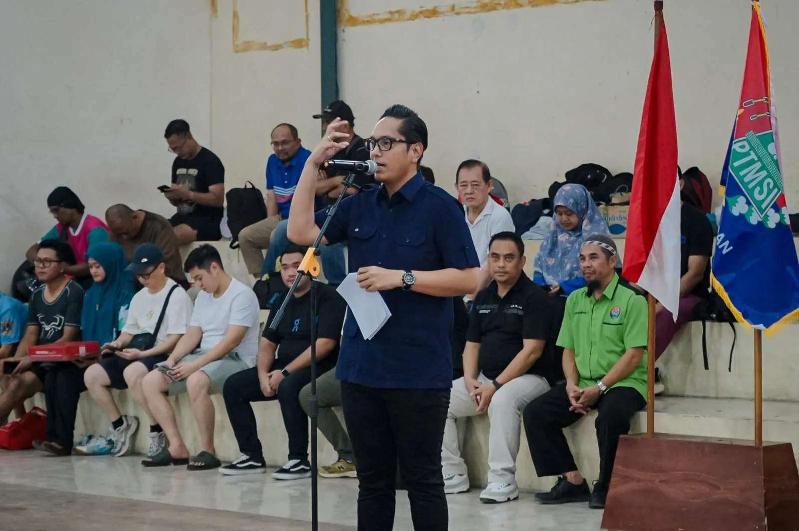 Rico Waas Tutup Turnamen Antar PTM Medan,