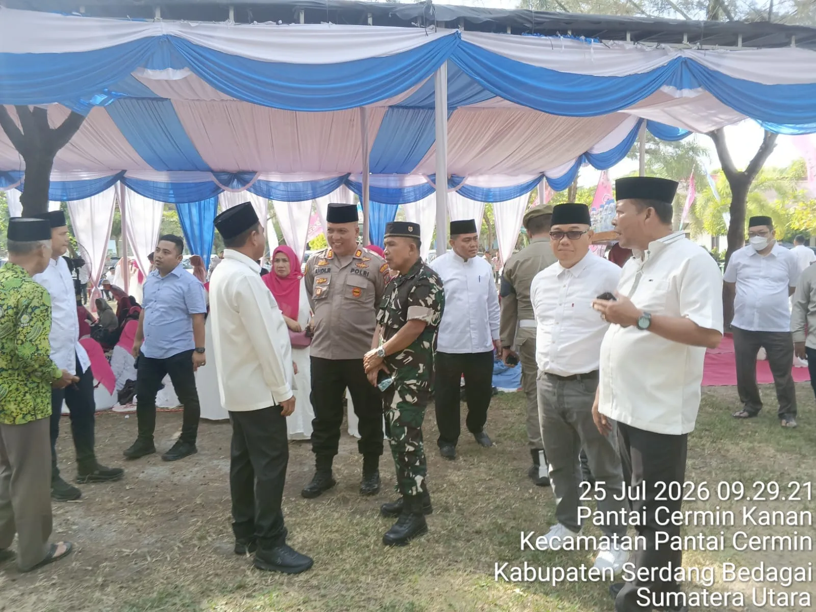 Polres Tebingtinggi Dukung Tabligh Akbar Majelis Taklim Muslimah Dambaan