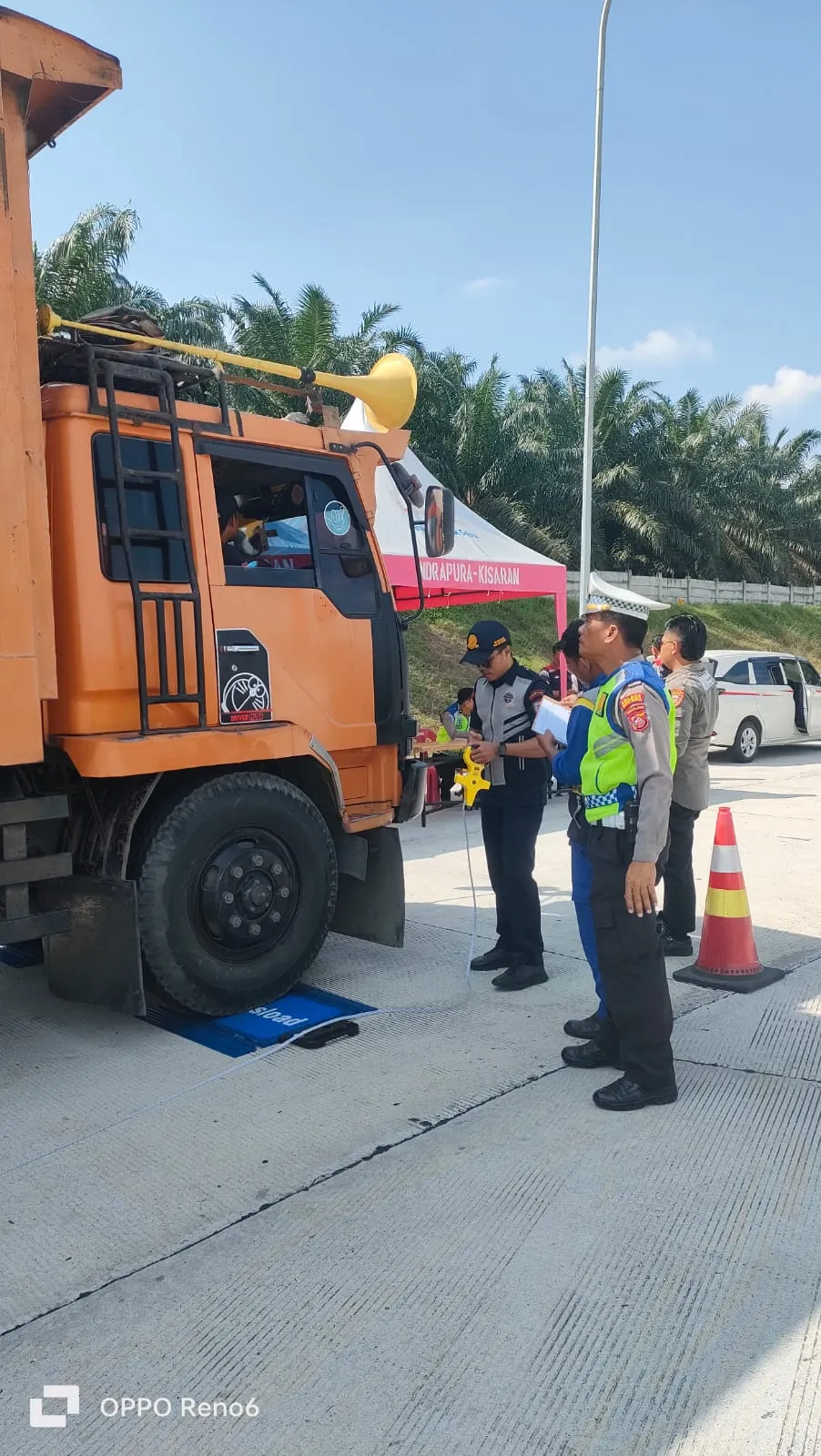 Satlantas Polres Batubara Gelar Operasi Kendaraan ODOL