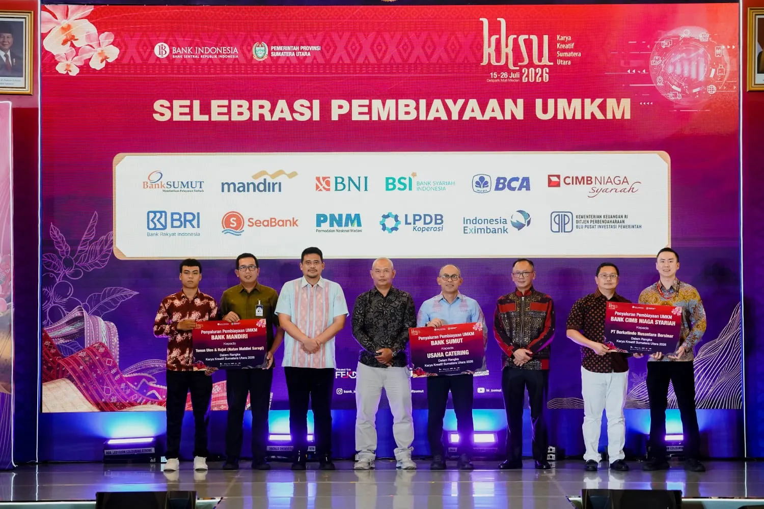 Dorong UMKM Naik Kelas, Bank Indonesia Dan Pemprovsu Gelar Kreatif Sumut 2026