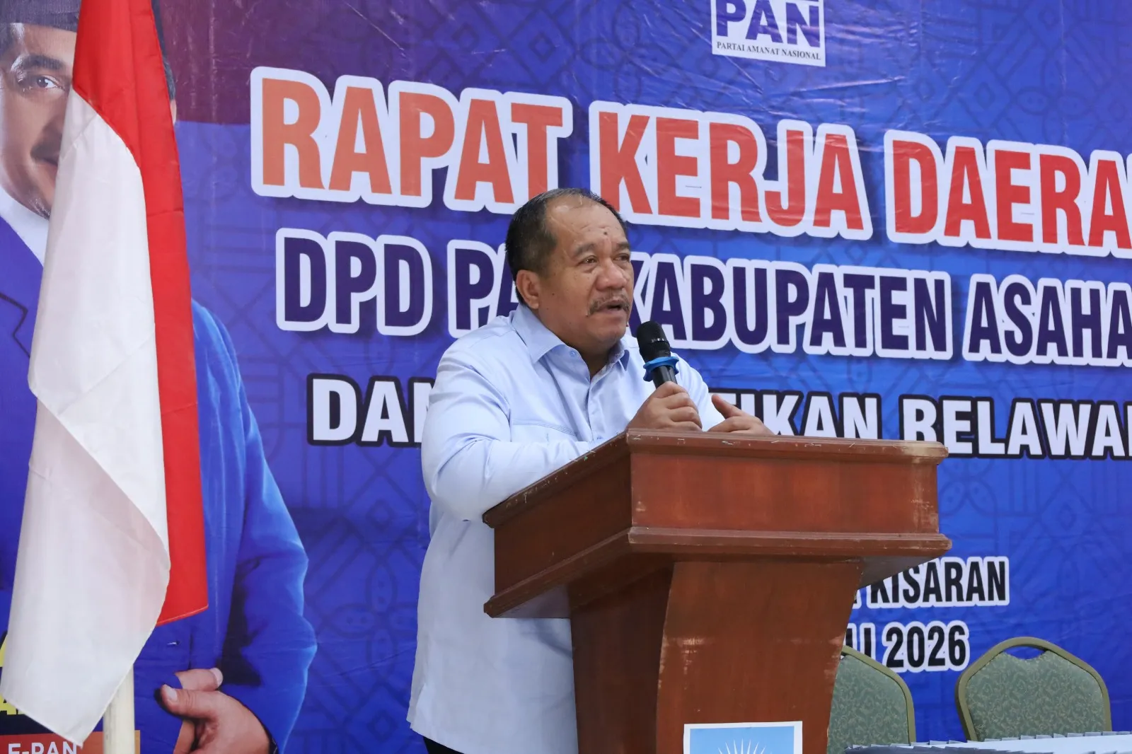 Bupati Asahan Hadiri Rakerda DPD PAN
