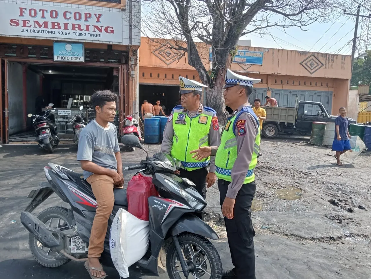 Satlantas Polres Tebingtinggi Gencarkan Edukasi Tertib Berlalu Lintas