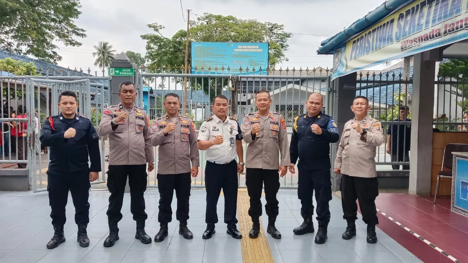 Kasat Binmas Polres Tebing Tinggi Kunjungi Lapas Kelas II B