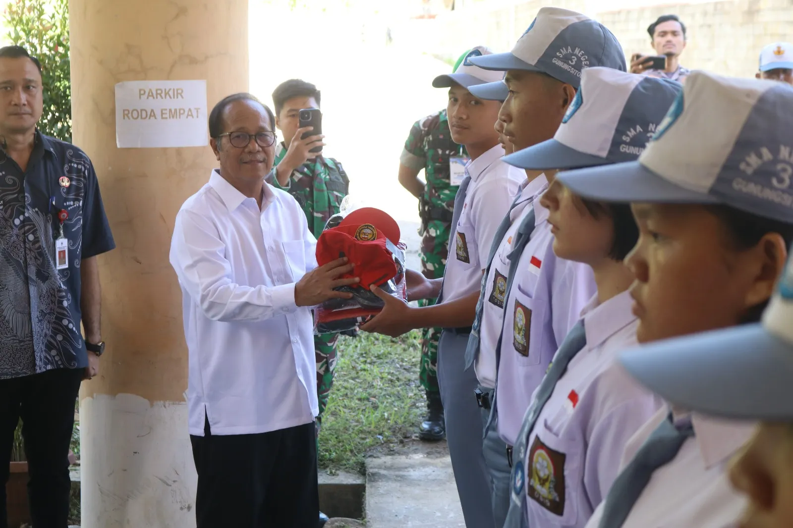 Wakil Wali Kota Resmikan Tantingan Calon Paskibraka Kota Gunungsitoli