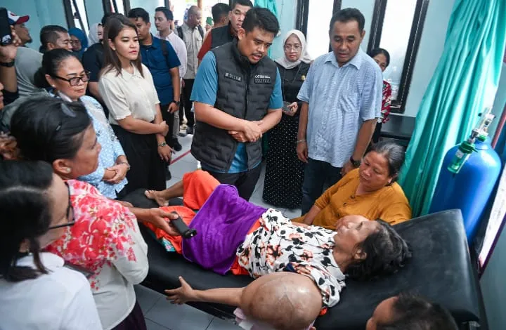 Bobby Perintahkan Pasien Tumor Ganas di Nias Selatan Operasi di Medan
