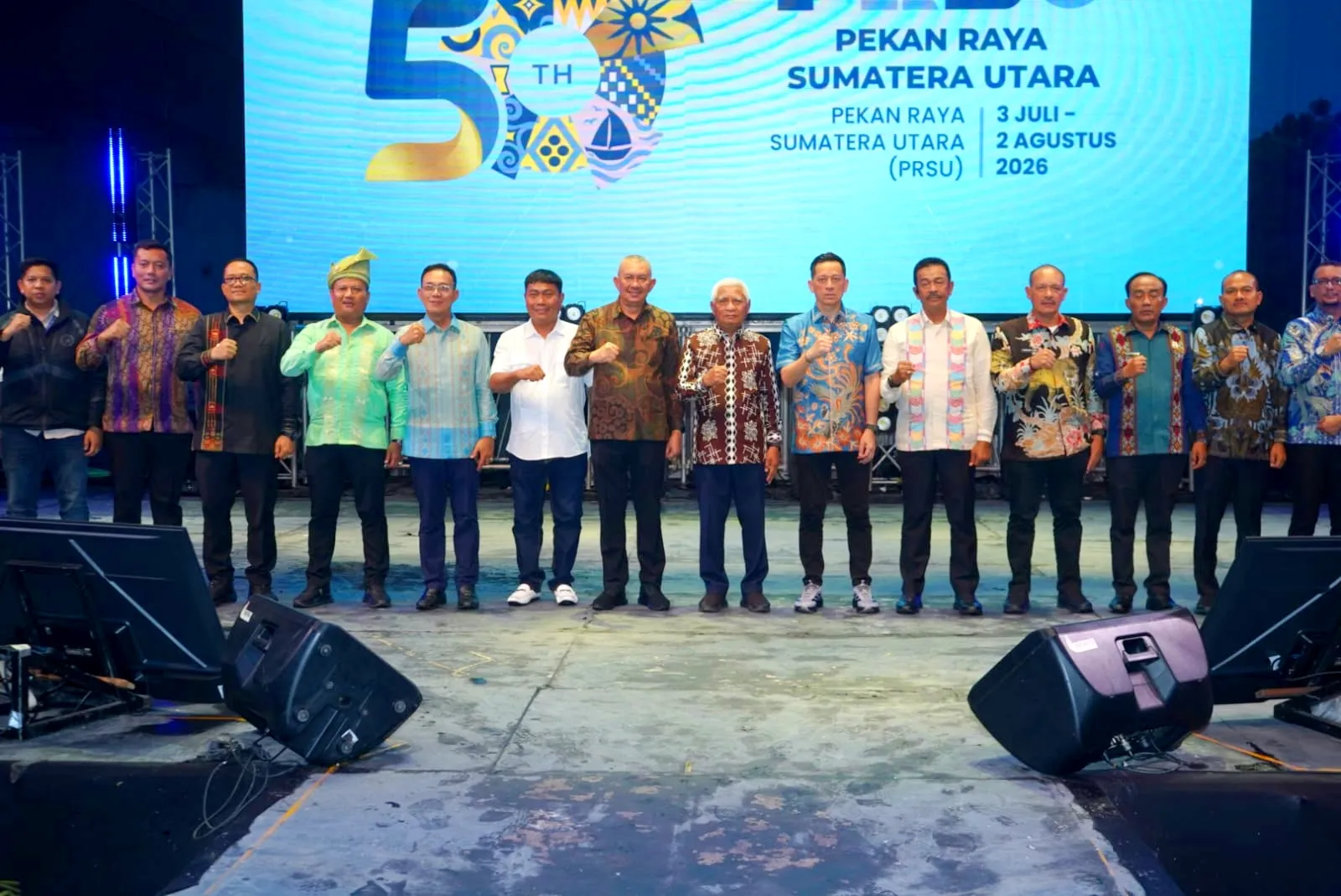 Wabup Asahan Hadiri Penutupan PRSU ke-50 Tahun 2026