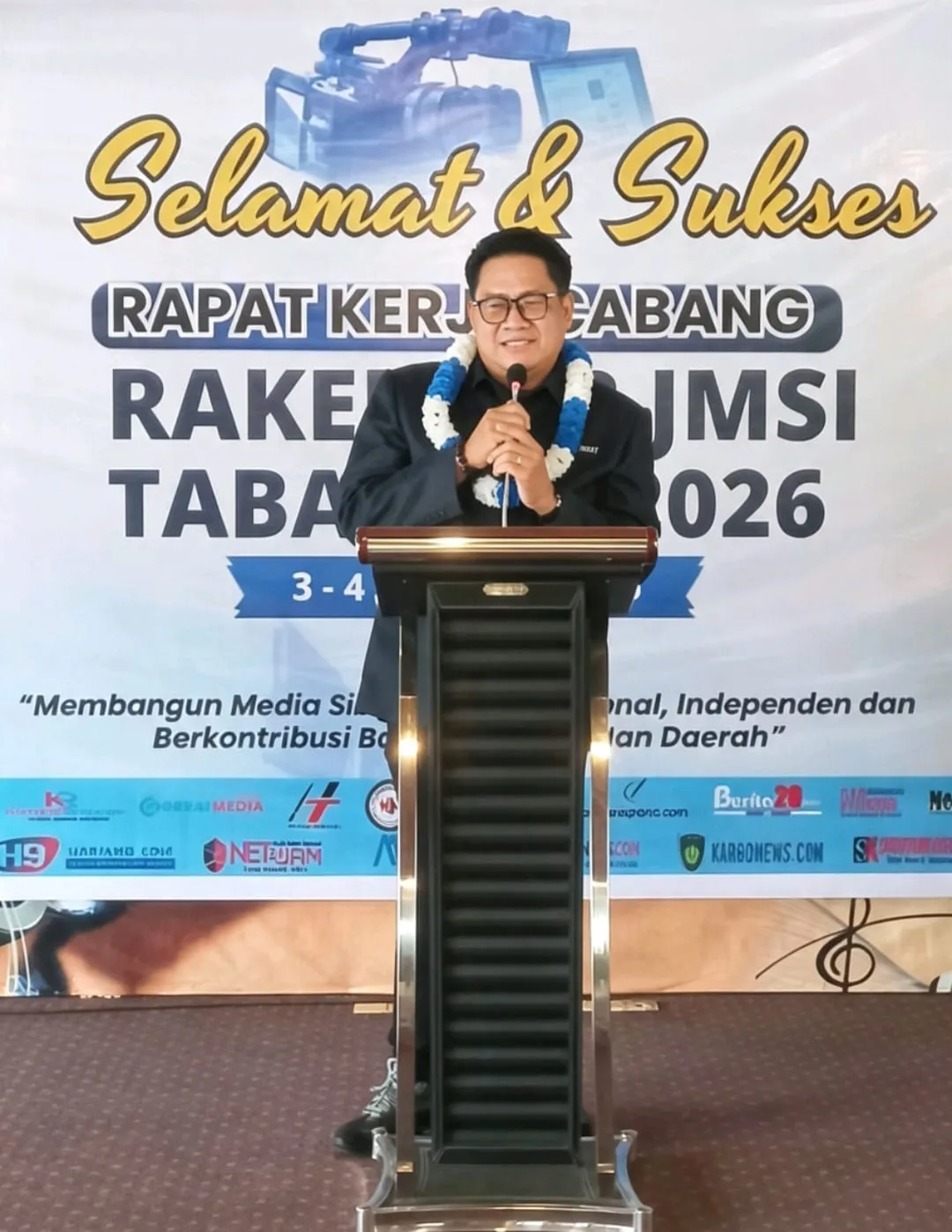 Anto Genk Luruskan Makna "Londo Ireng" Dalam Rakercab JMSI Tabagsel 2026