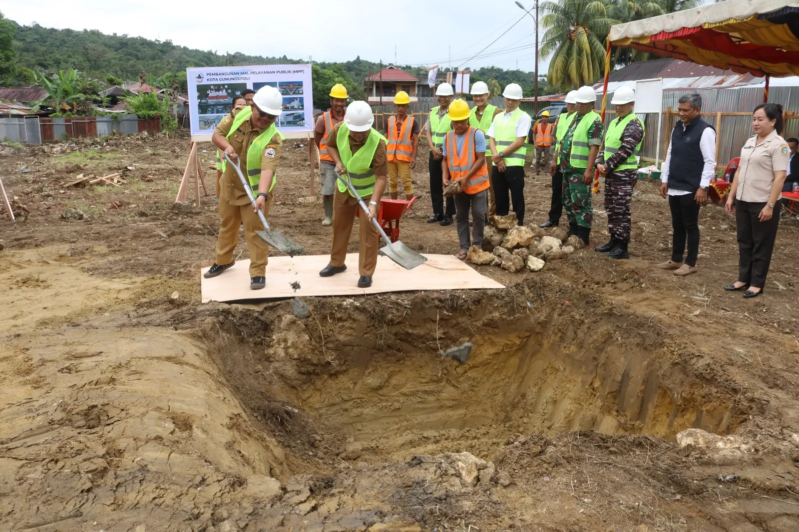 Gedung MPP Kota Gunungsitoli Mulai Dibangun, Usung Konsep Modern dengan Ornamen Adat Nias