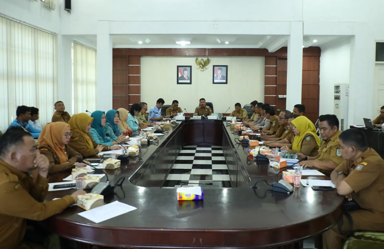 Wabup Asahan Pimpin Rapat Persiapan Peringatan HUT ke-81 RI