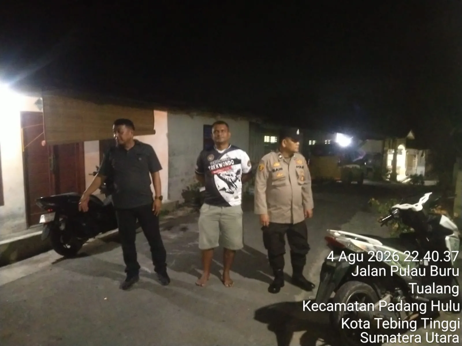 Respon Cepat Call Center 110, Polres Tebing Tinggi Damaikan Perselisihan Warga di Padang Hulu