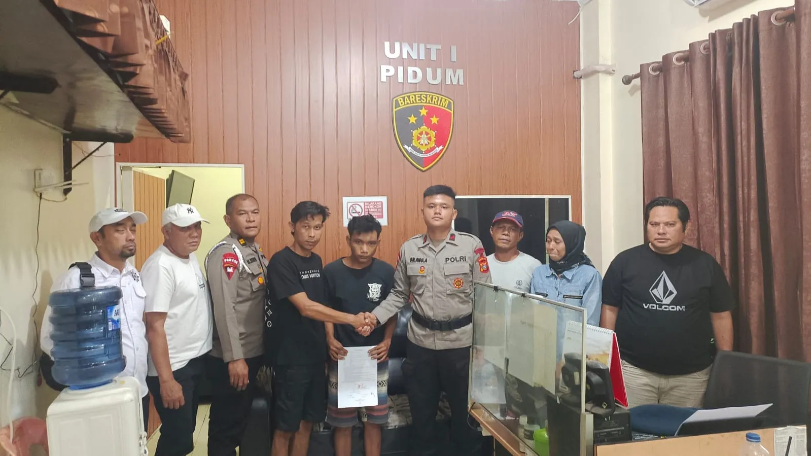 Sat Reskrim Polres Tebingtinggi Selesaikan Kasus Pengeroyokan Melalui Restorative Justice