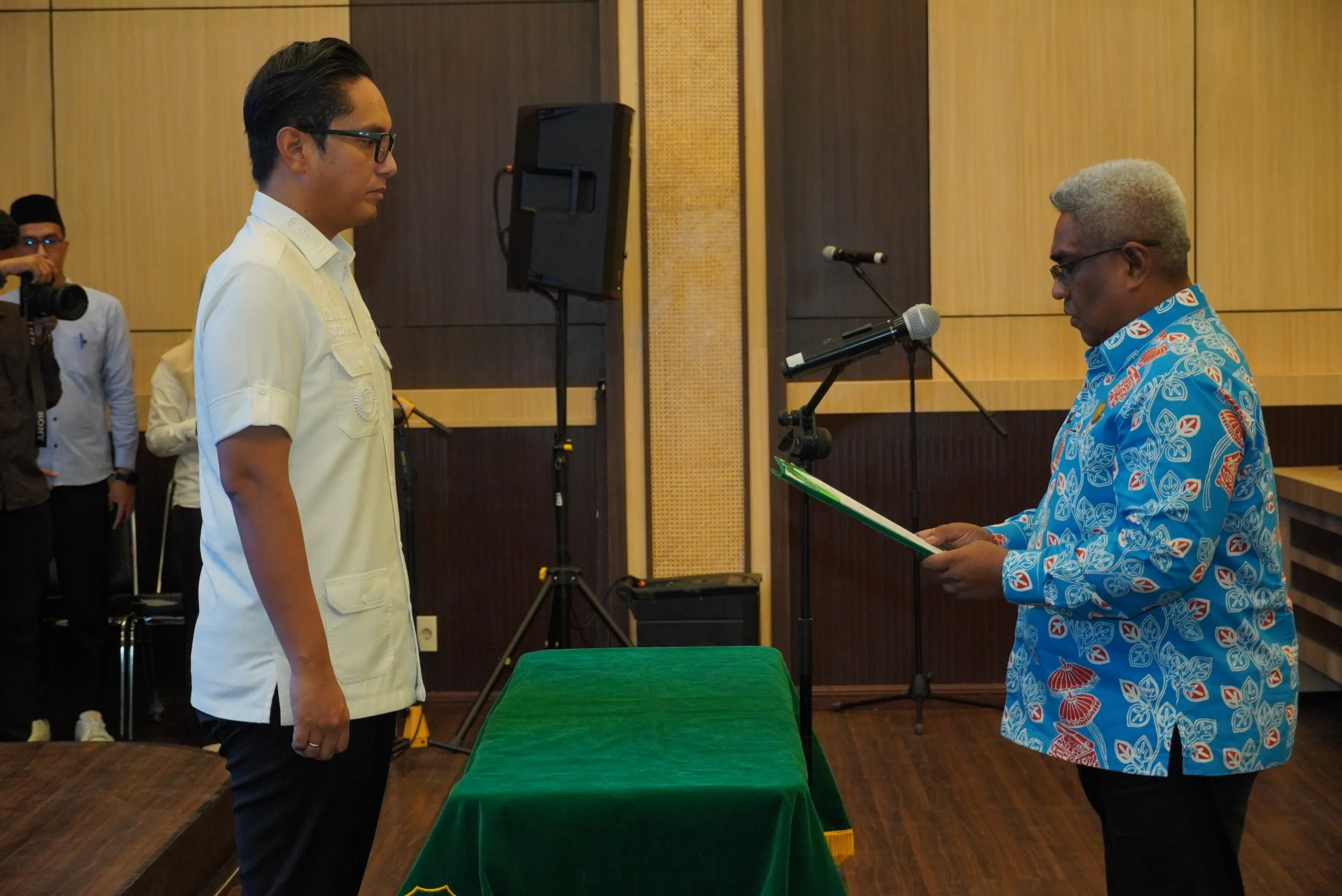 Rico Waas Dikukuhkan Sebagai Duta GATI Kota Medan, Tegaskan Ayah adalah Jabatan Seumur Hidup
