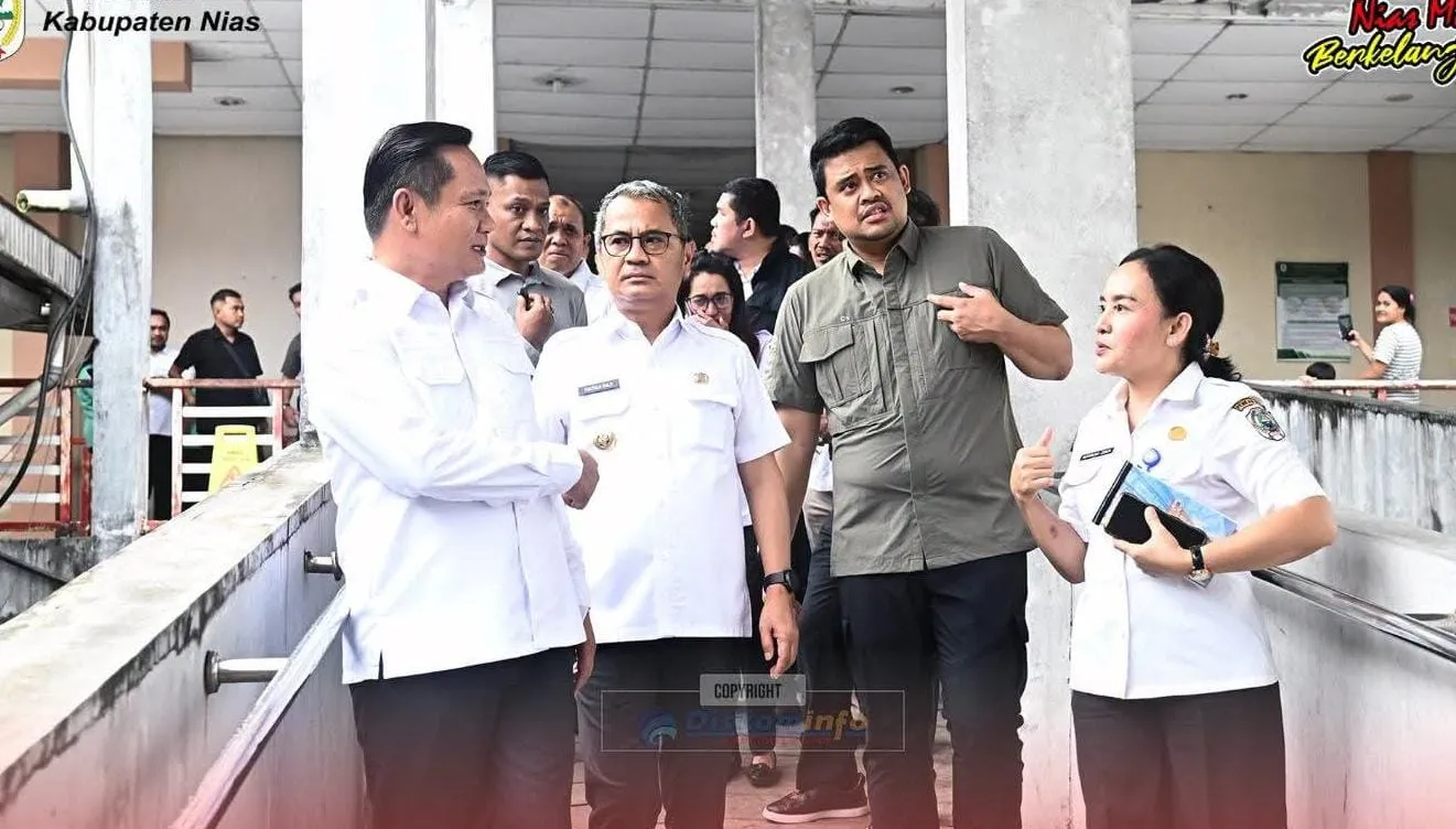 Gubernur Sumut Bersama Bupati Nias Tinjau Fasilitas dan Pelayanan RSUD dr. M. Thomsen