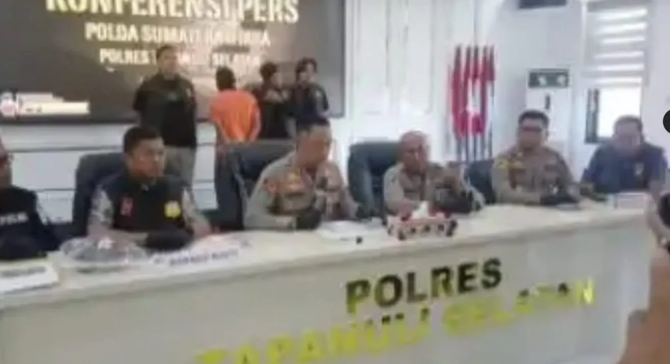 Terungkap, Tersangka Pembunuhan Bocah 6 Tahun di Tapsel Positif Sabu