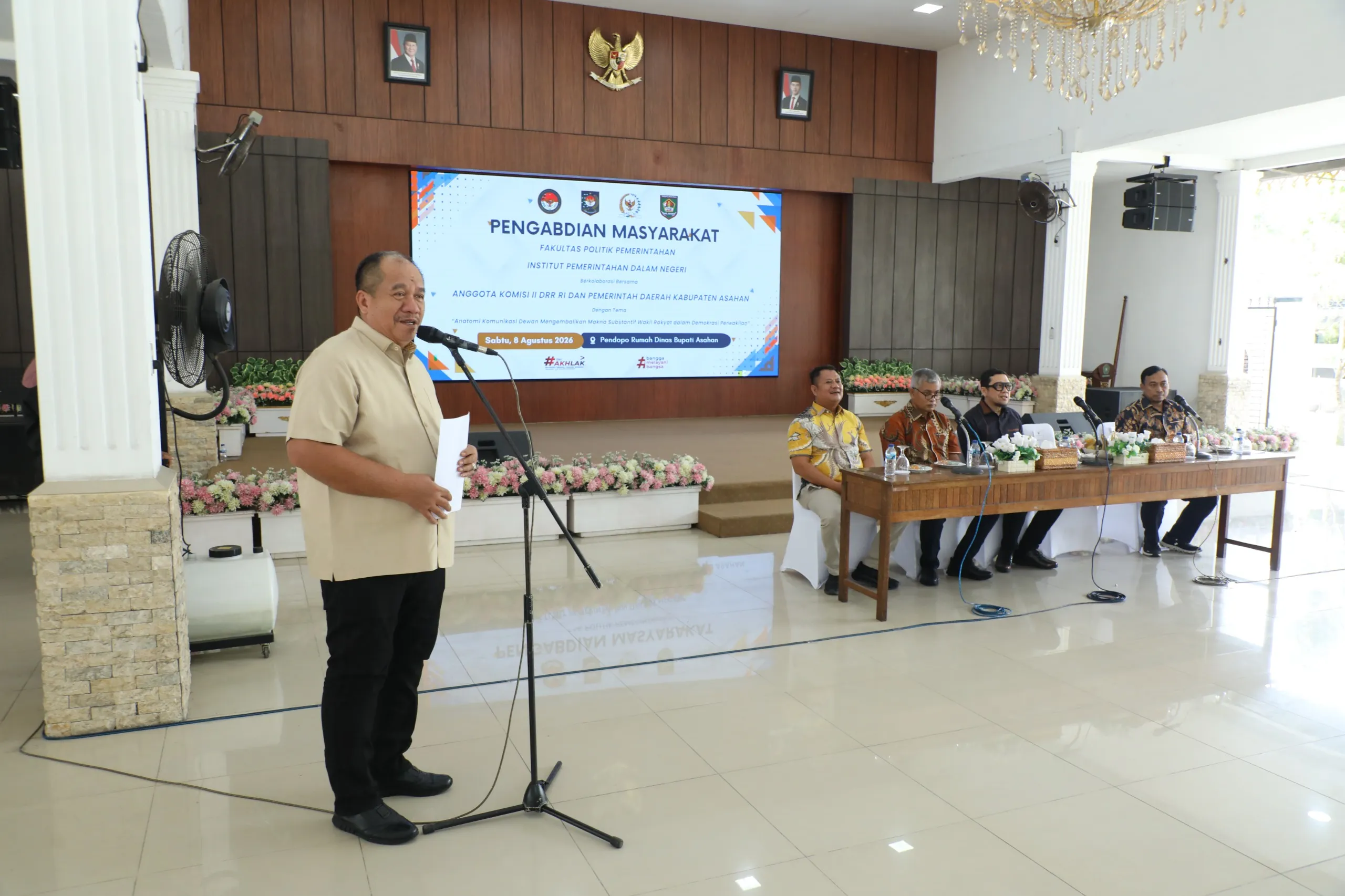 Bupati Minta IPDN Tambah Kuota untuk Putra-Putri Asahan