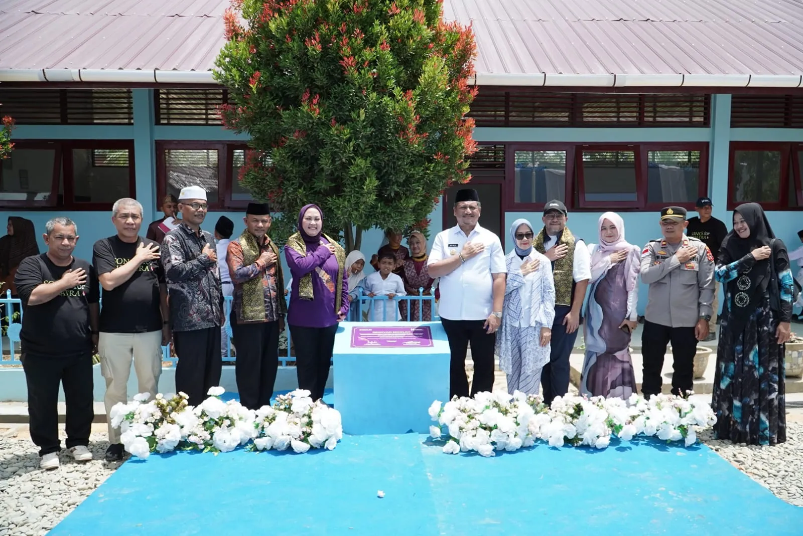 Bupati Aceh Tamiang Resmikan Gedung Hasil Renovasi MIN 4