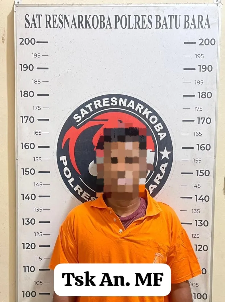 Polres Batubara Ringkus Pria Bawa 977 Gram Ketamin Kemasan Teh Tie Guan Yin
