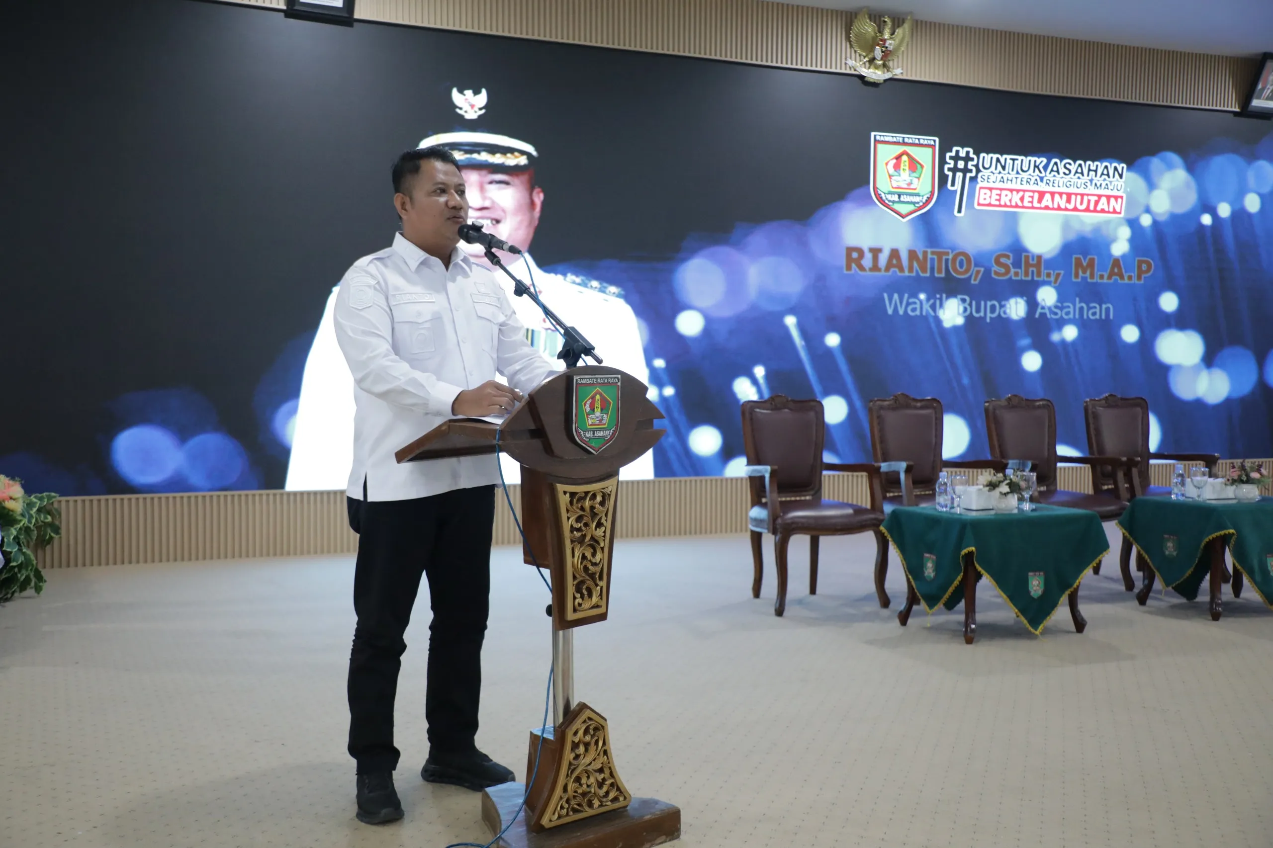 Wabup Asahan Buka Rapat Gugus Tugas Reforma Agraria 2026