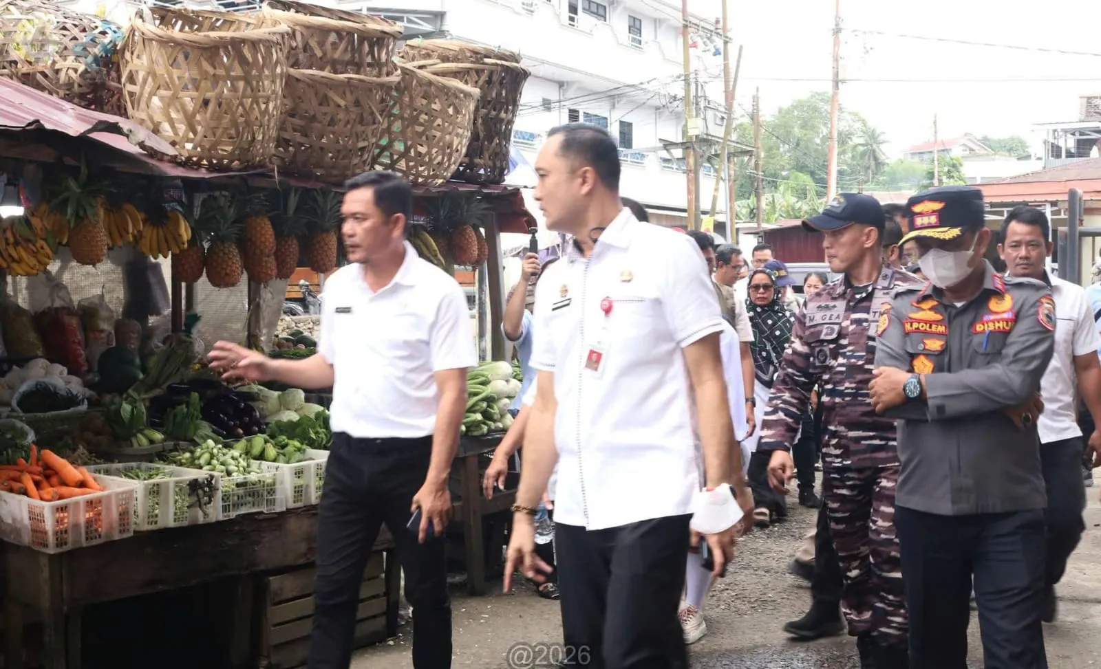 Pemko - Forkopimda Gunungsitoli Sidak Pasar Nou dan Beringin