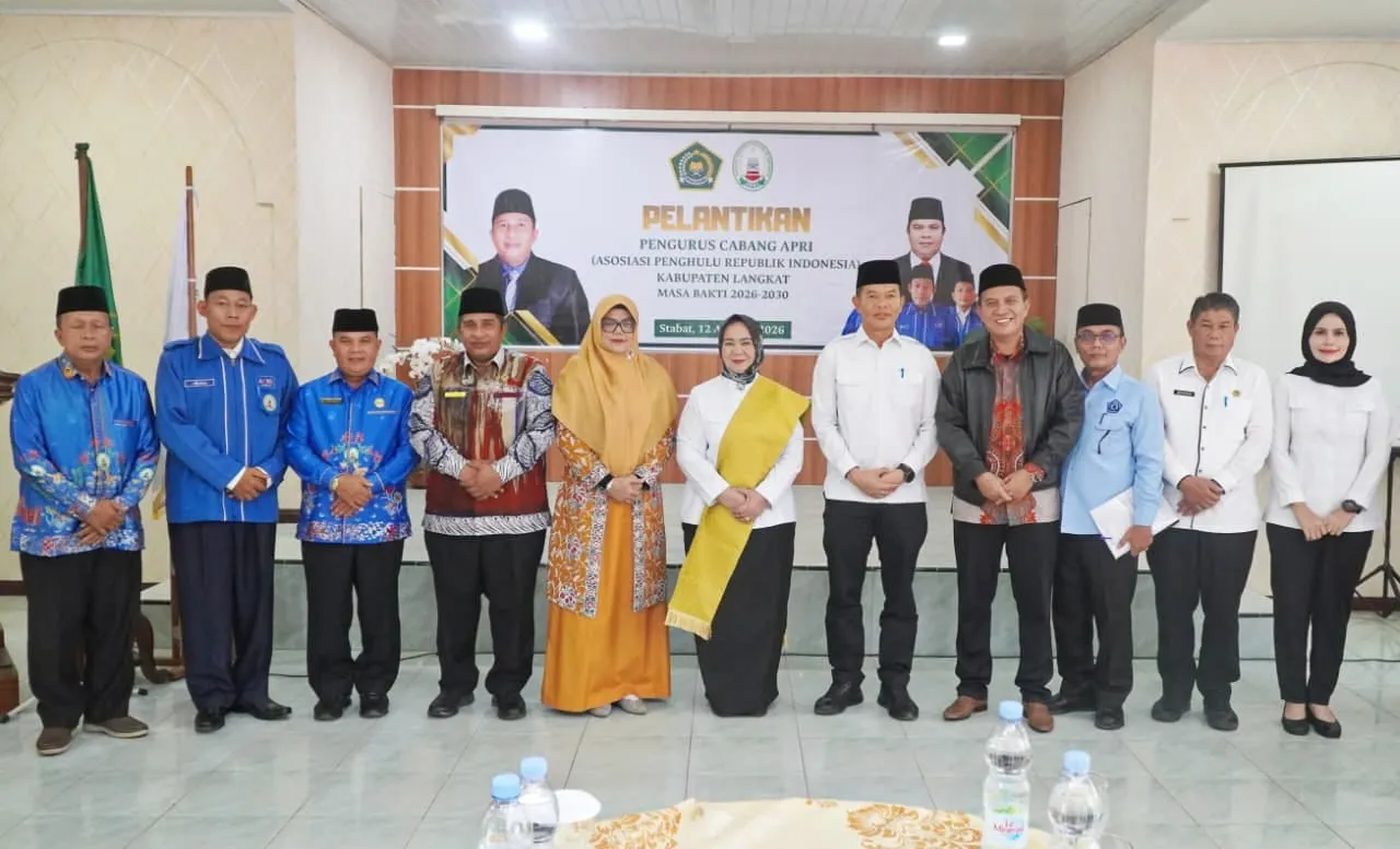 Plt Bupati Langkat Hadiri Pelantikan APRI 2026-2030, Tekankan Sinergi dan Profesionalisme Penghulu