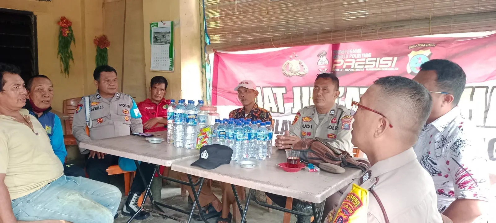 Polsek Bandar Khalipah Gelar Jumat Curhat, Tampung Aspirasi Warga Soal Kamtibmas dan Angkutan Umum