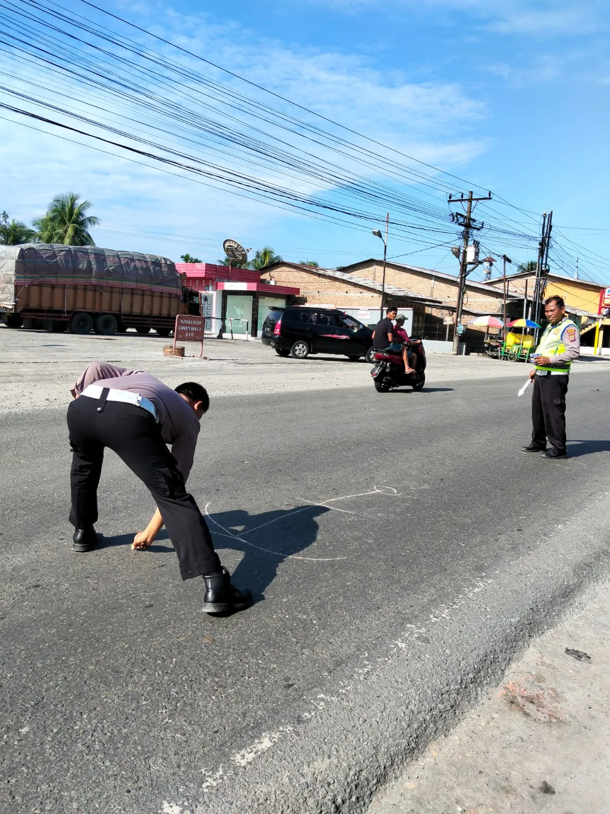 Tabrakan Beruntun di Perbaungan Pengemudi Betor Tewas, Polisi Buru Pemotor dan Sopir Truk